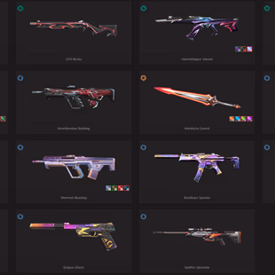 [LATAM] Champions 2025 Butterfly, Bolt Knife | 6 Vandals | Ruination Phantom | Gold 2 (Peak Diamond) | INSTANT DELIVERY - Image 5