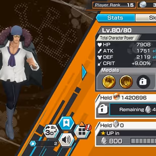 [3950][IOS+ANDROID] 5 EX - Whitebeard + Roger + Shanks + Kuzan + Light Luffy, Support 127, Good Medal - Image 6