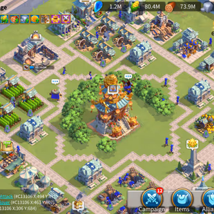 57M - Vip 15 - 5 Commanders - 14 Passport  - 939 Gold head - 5k Gems - 2 Farms - Image 4