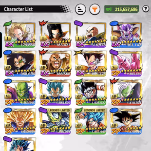 D966-IOS+Android-LR Piccolo Full Red Star+LR Super Vegito 12 Red Star+UL Cell+Good Team+17 Legends+17 Zenkai+Good Equi - Image 8