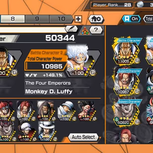 [4074][IOS+ANDROID] 10 EX - Kizaru + Light Luffy + Lucci + Shanks + Sabo + Yamato + Akainu + Kaido + Blackbeard - Image 8