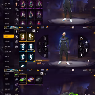 iOS Android - Server EU - Level 36 - Rank Silver - Set 100 - Emote 7 - Pet 8 - Weapon 56 - Mythic 7 - Epic 23 - Code887 - Image 5