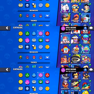 85K TROPHY|99 MAX|87 HYPER|21 BUFFIES|MASTER ID|24K 3V3 WINS|430 SKINS|15 LEGENDARY SKINS|CLASSIC SHELLY|HELL BULL|DJ FR - Image 5