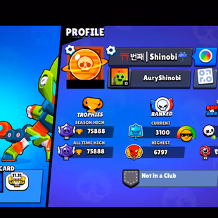 🌟11.11 PIN🌟ORCHI EDGAR | 276 SKINS | 75.900 TROPHY | 98 BRAWLERS | 33 HYPERCHARGED | 50 MAXED BRAWLERS | 1 BUFFIES - Image 6