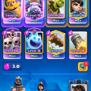 KT16 LVL 83 | ALL 39 EVO |45 MAX CARD | ALL LVL 15 CARD| 199 EMOTE| 12000 TROPHIES - Image 2