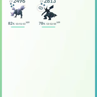 INSTINCT SHINY LEG KYUREM ZEKROM - 2016 YEAR - LEVEL 70 - 152 SHINY - 14 LEGENDARY || 9-10million STARDUST - RENAME AVAI - Image 8