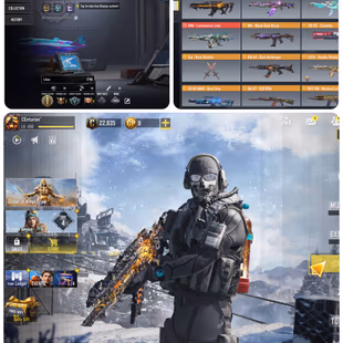 CODM-AK117 GRIM ENDING ACCUNTS-4X MYTHICAL WEAPONS 8X LEGENDARY-MANY RARE SOLDIERS-ONLY ACTIVASION LINK - Image 1