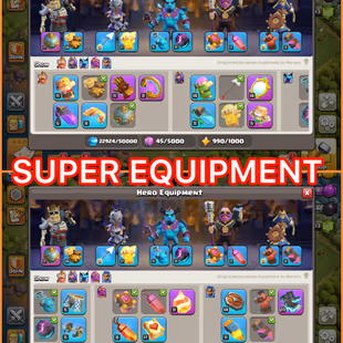  28]🎯 27 EQUIPMENTS 👹 990  STARRY ORE (HIGH) HIGH LVL WALLS GREAT TH17  993 GEMS BH 9 INSTANT DELIVERY - Image 5