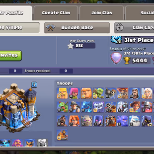 BEST OFFER | TH18 CLOSE MAX | HERO-105-105-90-77-55 | FA-MAX!RS-MAX!EB-MAX | NC-YES | 231-XPX | NUCE SKINS-SCENERY  - Image 4