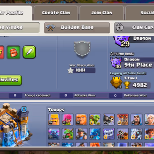 BEST OFFER TH 18 MAX | 4 HERO MAX | 7 EPIC MAX ALMOST | TOTAL 14 EPIC | DEFENCE MAX | NC FREE  | GP ACTIVE | 10 HER SKIN - Image 3