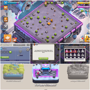 Rearrest and Collective -- TH1 Max -- Dragon status -- Future Scenery -- Obstacles -- Name change Yes -- 981 Gems -- Cla - Image 2