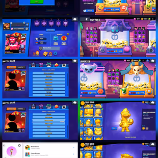 🔥18x Buffies | 55K Trophy 🔥All Brawler | 50x Max [74x Hypercharge] NC Free | 340x Skins | 13x Prestige | 22k Blings - Image 3