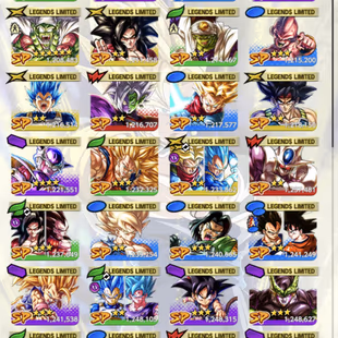 B154-IOS+Android-Vip Acc-Meta-12 ULTRA+2 LR(Vegito+Piccolo)+65 Legends+Vip Equi+Good Zenkai+549 Millions Power+Good Team - Image 4