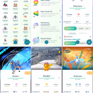 SHINY WINTER PIKACHU - SHINY ZACIAN- 10 SL - 327 SHINY -9 SBG - 47 SHINY COSTUME - 7M SATRDUST - 58 LEG - LVL 70 - AVAIL - Image 4