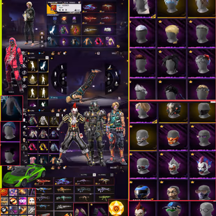 TECHNO 🔥 BOMB 🔥 HIGH VALUE ACCOUNT || EVO GUNS  RARE SKINS | BEST - Image 2