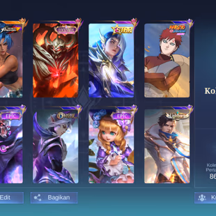 LP4|LVL89|129HEROES|211SKIN|KARINAKOF|LESLEYSTARLIMITED|ZHASKLUCKYBOX|NATALIACOLLECTOR|ALUCARDLIGTBORN|LEGENDVS37 - Image 5