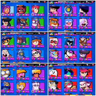 🏆 64.3K TROPHY 🏆 100/100 BR | 49 MAX [ 45 HYPERCHARGED ] | 301 RARE SKINS | 38 TITLES | 37 PRESTIGE  - Image 3