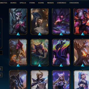 SEVER [ EUW ] -412 LVL  - UNRANK - 156 SKINS - FULL CHAMP [ 325611 BE - 3013 RP ] - FULL ACCESS + 165 MYTHIC ESSE GOOD I - Image 6