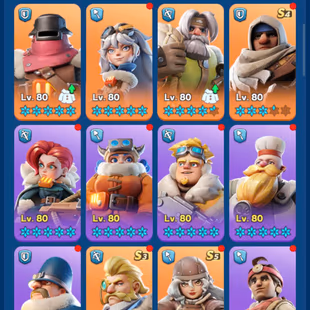 State 2555  - GOOD PET -  VIP 10 - 257M Power  - Full  set of orange outfits - 5 House skin -  9 Avatar Frame - - Image 1