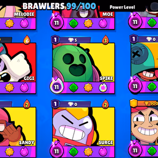 BEST DEAL | 3v3 WINS | 77K TROPHY | 290X SKINS | 100/99 BRAWLER | 46X MAX | 37X HYPER | BEST SKINS - Image 8