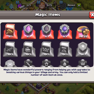 TH11 FULL MAX || FULL MAX BUILDER BASE || STACKED MAGIC ITEMS || NAME CHANGE 500 || HEROES SKIN|| INSTANT DELIVERY  - Image 5