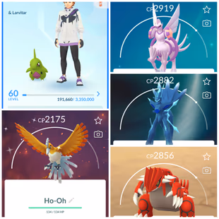 Lvl 50+ [Solgaleo/Lunala] | 49 Legendary | Dialga | Palkia | Kyogre | Groudon | Zacian | Regidrago | Mystic | 927 - Image 2