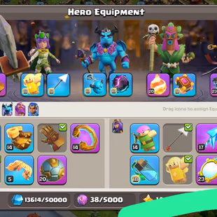 🔥 TH-18 MAX ACCOUNT 4 HERO MAX🔥 | 11 EPIC EQUIPMENT | 15 BEST HERO SKIN | FULL ACCESS | FAST DELIVERY - Image 5