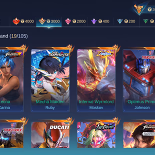 PL618|Lvl 96|MEGA COLLECTOR III|505 SKIN|2 LEGEND|2 SANRIO|2 ASPIRANTS|2 HXH(KIILLUA,HISOKA)|SAKURA KALEA|IRITHEL DUCATI - Image 6