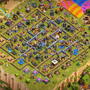 🔥2x Sceneries🔥 Th18 Max Defense || High Epic Equipment || Heroes 81-83-63-56-39 || 6 Builders || Nc Free || Cheapest - Image 1
