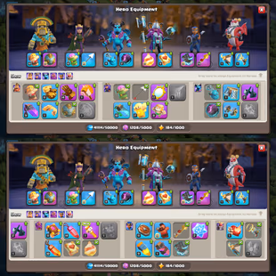 🔥TH-17 ALMOST MAX DEFENSE🔥XP-209! SB[MAX] EB[MAX] FB[MAX]! HEROES:-78-81-54-68-44-1! NICE PETS! 1248 MEDALS! BEST DEAL - Image 5