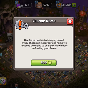 🔥TH 18 4 HERO MAX🔥BK 105 AQ 105 MP 72 GW 80 RC 55 || GOOD EPIC EQUIPMENT || NAME CHANGE 500 || 3 HERO SKIN - Image 7