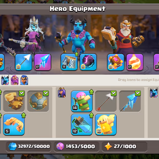 🔥TH 17 ALMOST MAX🔥XP 241-HERO 99-100-75-50-EPIC SB 26 FA 17 FB 17 RS 17 EB 23-NC YES-HERO MAX-STRONG DEFENSE-BEST DEAL - Image 6