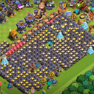 RR💥TH 18 [ FULL MAX ] DEFENCE💥HERO 105/105/80/80/55 | 9 EPIC MAX 642 STARRY ORE | 2 HELPER MAX | 3438 WARSTAR | XP-250 - Image 4