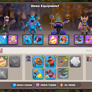 💫[ PREMIUM TH-18 ]💫6 EPIC MAX: SB-SN-AF-FB-EB-RS [MAX] || MOST WALLS MAX || HEROS: 84-87-54-70-45 || NICE DEF - TROOPS - Image 6