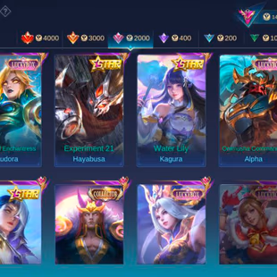 ML 297 maga close account legnd valir KOF 5 prime Beratix yuzong aspirant Guinevr 11 11 Haya LUCKYBOX 4 collector valir - Image 3