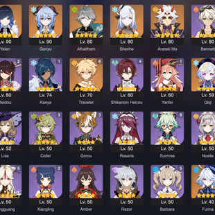  GENSHIN IMPACT EU💎55 AR | 47 CHARACTERS | 12 LEGENDARY | 3 LEG.WEAPON | 1 CONSTELLATION | FULL ACCESS | 2 GIFTS 🎁 - Image 2