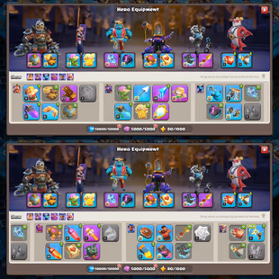 🔥ALMOST MAX TH-18🔥XP-252! 6X EPIC EQUIPMENTS MAX! HEROES:-105-105-95-80-55-10! MAX TROOPS AND PETS! FAST DELIVERY - Image 5