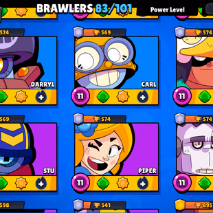 Star Shelly -Rare Skin | 30200 trophy | 42/83 max | 9 Hyper | 70 Skin  | 5036  Bling | 150 gems | 198 XP | BEST DEAL - Image 5