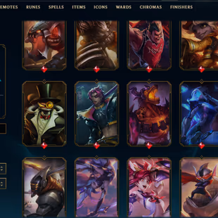    Main Draven (1.3M PTS) |  [EUW] |  Level 391 |  Season 9: Diamond 3 |  214 Skins |  86,137 BE |  63 RP |  Honor Level - Image 5