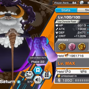 [4166][IOS+ANDROID] 13 EX META - HB 83 - Zoro Full B52,52 + Nusjuro + Kizaru + Blackbeard + Law + Saturn + Whitebeard  - Image 7