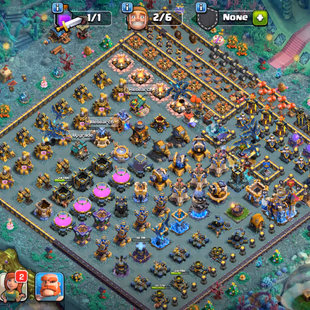 LEGEND ATB💎 DRAGON PLACE SCENERY 💎 HIGH TOWNHALL 18 - 101-105-85-80-52-9 HERO - HIGH EQUIPMENT - 500 GEM -BH 10 -CHEAP - Image 1