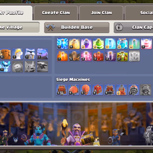 💥XP 222!TH 17 STANDARD!HEROS:71-75-62-64-34💥NC YES!ALL DARK BLUE WALLS!VERY STRONG DEFENCE!GOOD TROOPS!FULL MAX BH  - Image 4