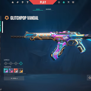 NA | 13 Skins | Elderflame & Glitchpop Vandal | BlastX Phantom | 6.8K VP Spent | Unranked | Instant - Image 3