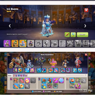 TH 17 Max l XP244 l Rename 500 l All X trees And deco l Heroes 100 10 80 75 50 13 35 35 l Max BB l More Equipment And It - Image 8
