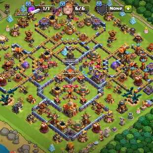 TH 16 ALMOST MAX || 3 HERO MAX || BK 86 AQ 95 GW 70 RC 45 MP 61 || HIGH EQUIPMENTS || HERO SKINS - Image 2