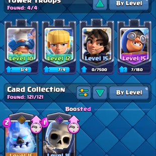 10600 CUPS 😍 KT-15 🔥 LVL 58 | 8 TOWER SKINS | 27 MAX CARDS | 15 EVOLUTION | INSTANT DELIVERY. - Image 4