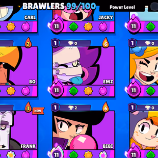 227-GEMS | 75300-TROPHY | 325X SKINS | NC AVAILABLE | 100/99 BRAWLER | 51X MAX | 45X HYPER | 105/113- SUPER RARE SKINS - Image 6