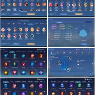 [IOS/ANDROID] CEL LVL 142 | 132 HEROES | 550 SKINS | MEGA 3 | COLLAB | 3 LEGEND - 5 RARE COLLECTOR LAPU ARLOTT POPOL -  - Image 7