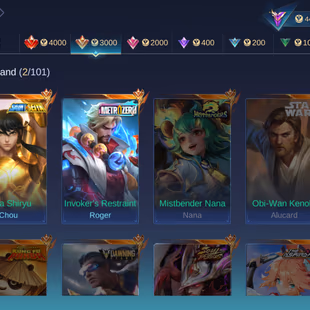 RARE ACC | ROGER METRO ZERO | CHOU SAINT SEIYA | STAR HAYABUSA | LOTS OF OTHER SKINS | FULL SAFE ACCOUNT  - Image 3