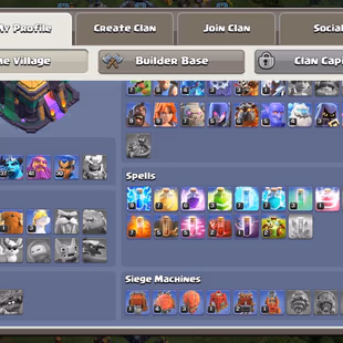 🔥[900 CWL MEDALS-5'000 GEMS] 🔥PREMIUM TH-14 | [8EPIC-E.BOOT MAX-S.BALL-G.G-20] | HERO-69-76-37-41-30 | STRONG DEF - Image 4